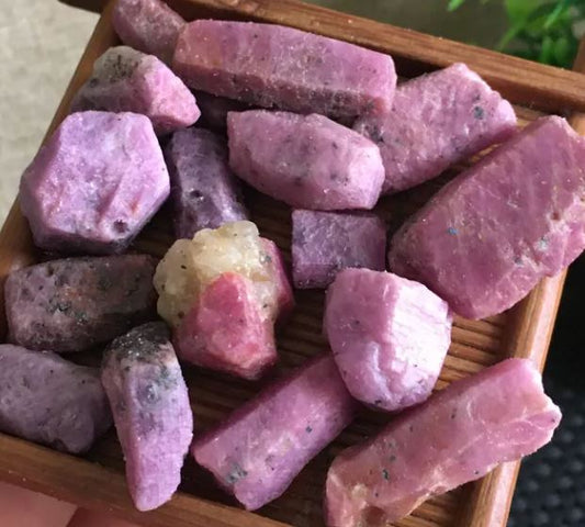Lets learn about this Natural Red Corundum Ruby Crystal. Where is this Gem Rough from and how does it form? Did you know some is fluorescent under UV lights?