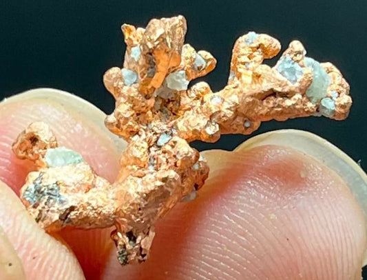 Natural Copper Crystals from Michigan are cool! They almost appear organic! Why do they form this way and why do we mine it?