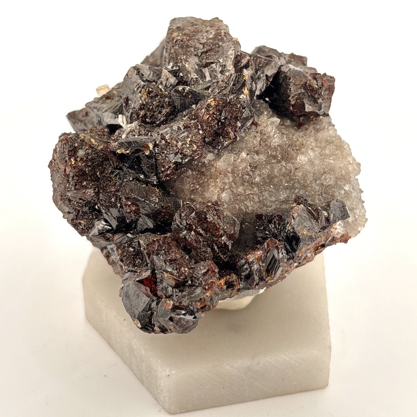 Sphalerite & Quartz, Elmwood Mine, Carthage, Smith Co., TN, USA, 190.89gr