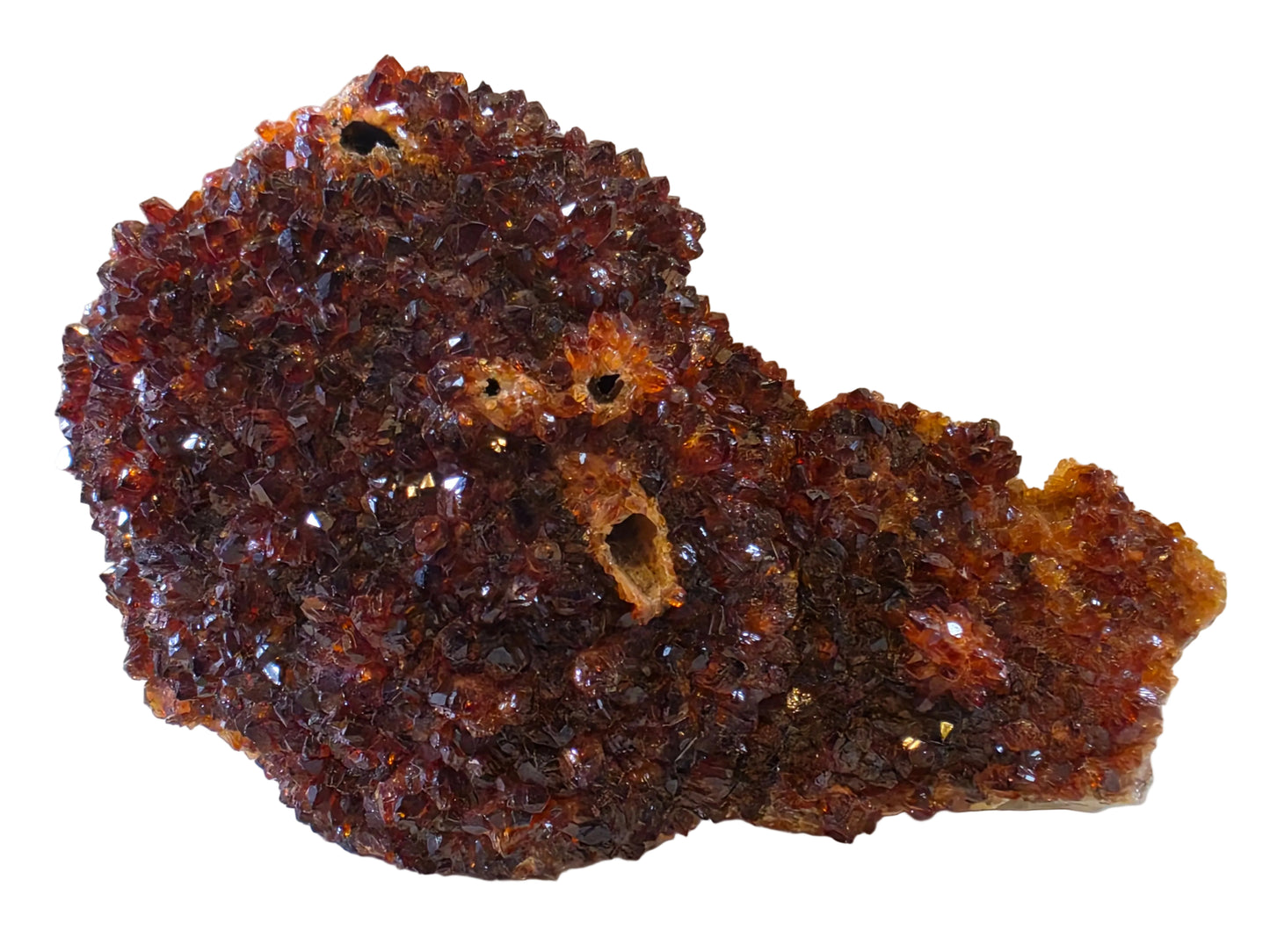 Citrine Cluster, Brazil, 15x9x6cm, 763gr