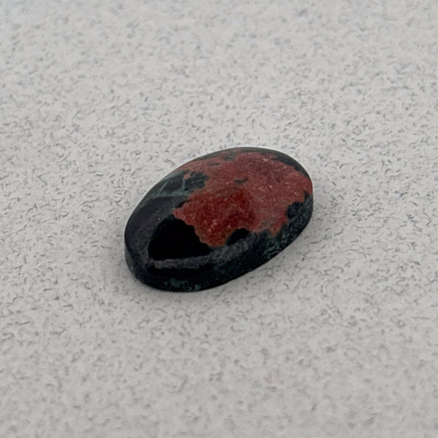 Free From Michigan Greenstone Cabochon, North M I, USA, 4.61ct 15x10x4mm