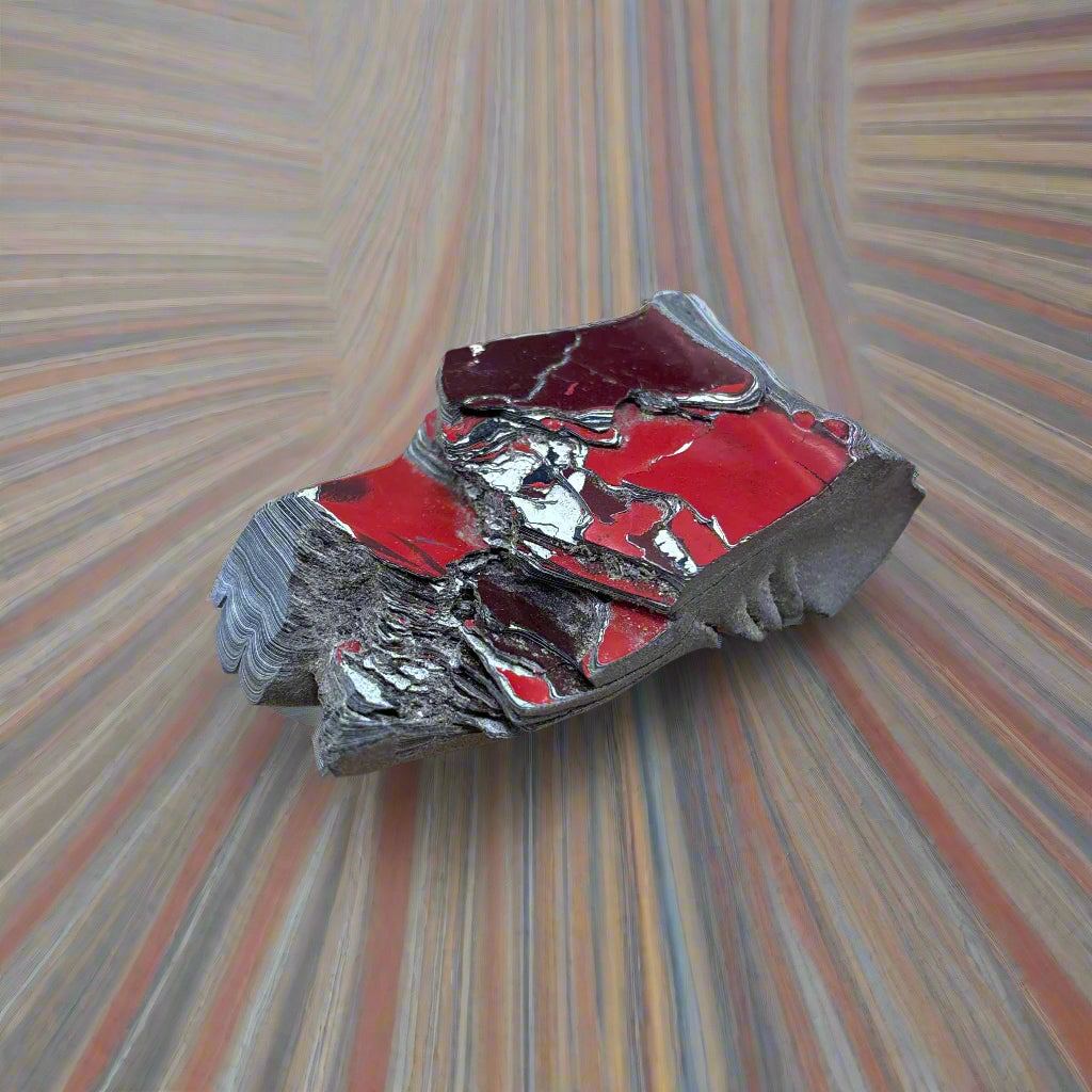 Historical Fordite Cutting Rough, Michigan, 66.5gr