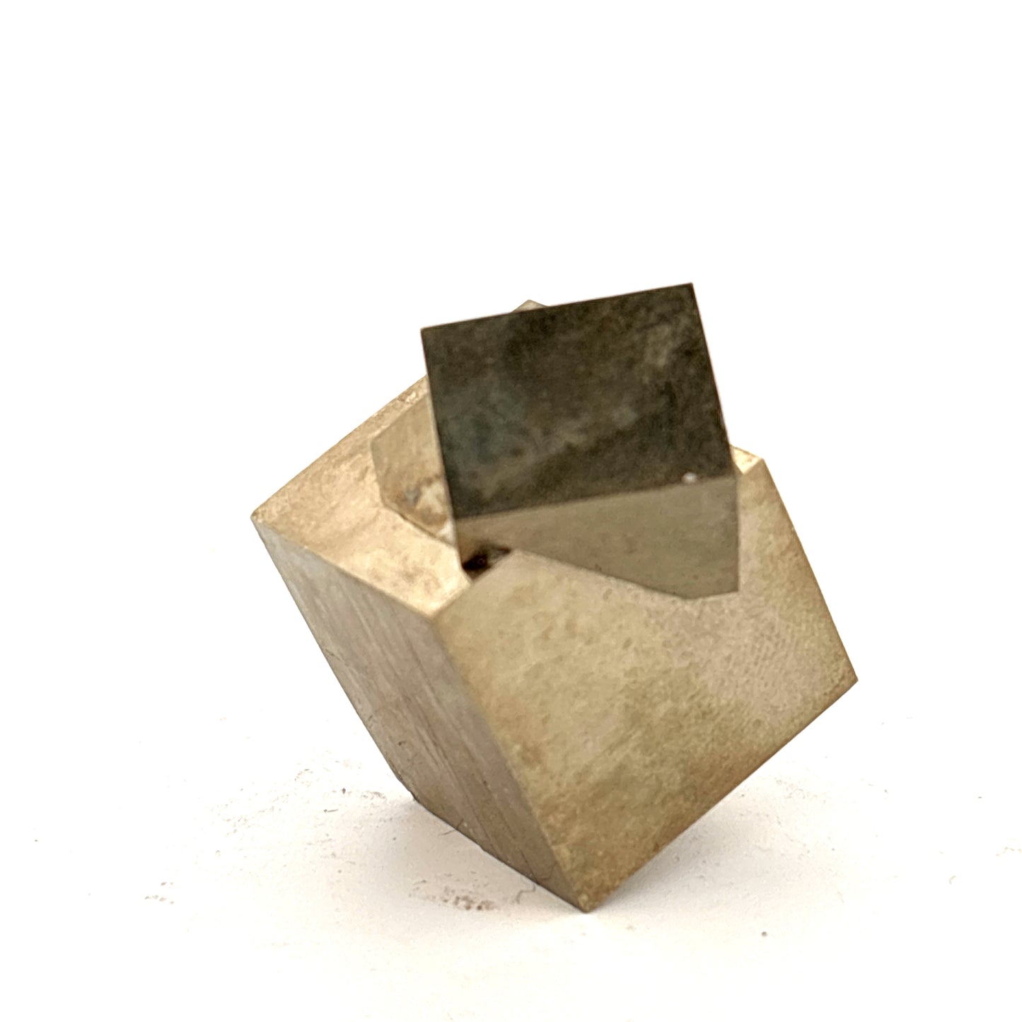 Pyrite Cube, Spain, 50.5gr, 3.5x2.25x2.75cm