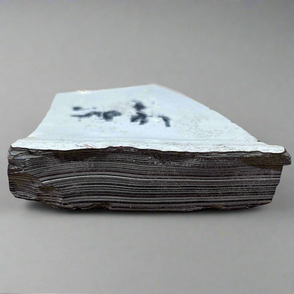 Historical Fordite Cutting Rough, Michigan, 25.8gr