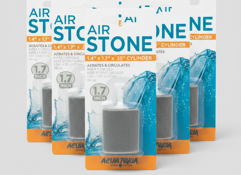 Active Aqua 1.4" x 1.7" Air Stone 5-Pack — bulk aeration solution for hydroponic systems.