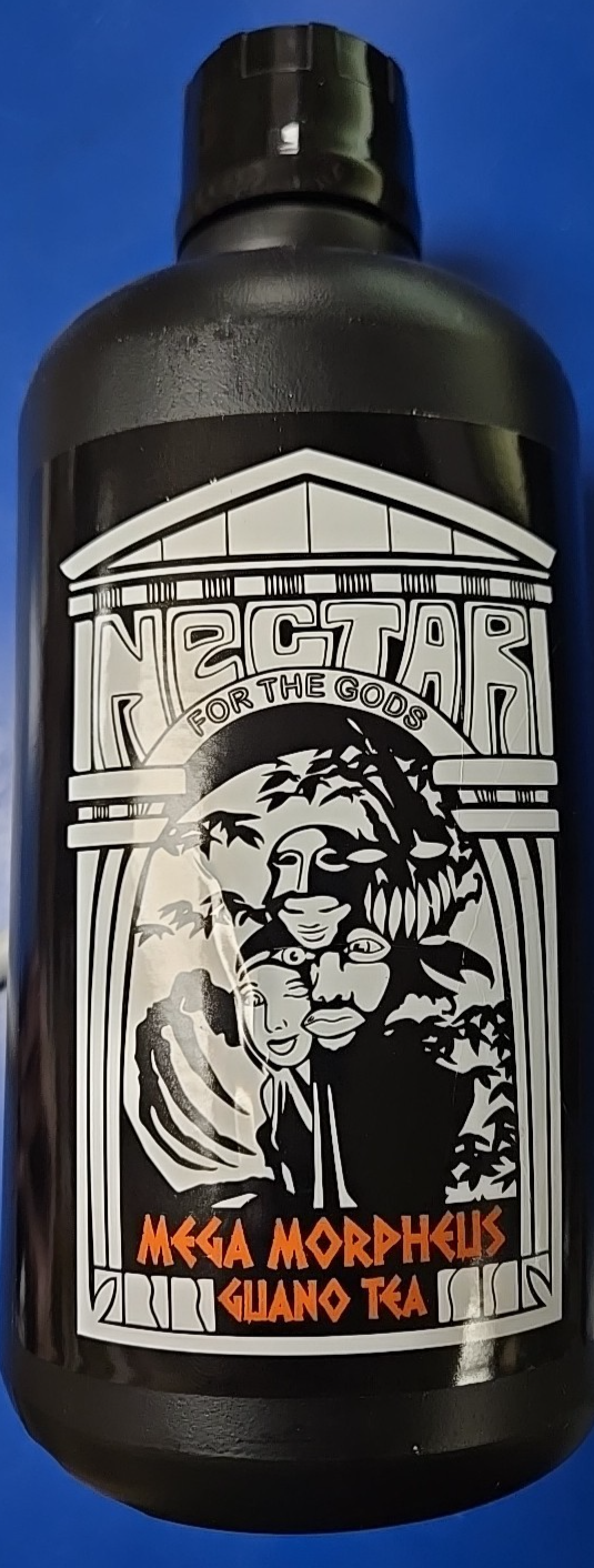 Nectar for the Gods Mega Morpheus Guano Tea Fertilizer 1-Quart Black 1 Quart