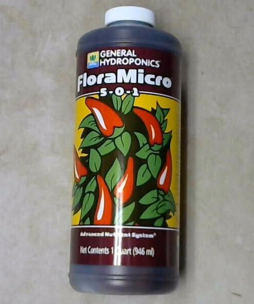 General Hydroponics Flora Series FloraGro FloraBloom FloraMicro 32 oz QT - gh