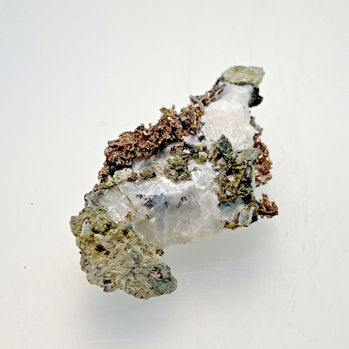 Natural Silver Crystal in Quartz from Morocco, 14gr. 47x26x16mm