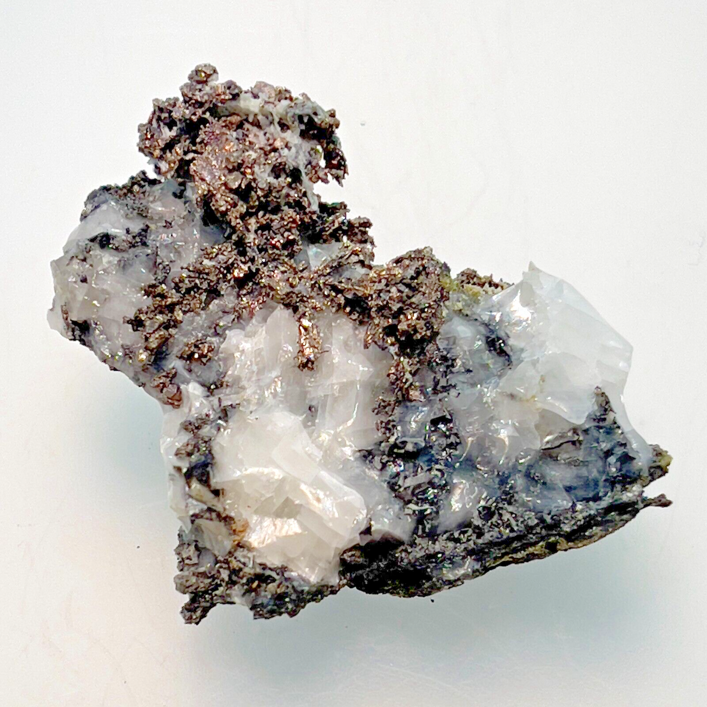 Natural Silver Crystal in Quartz from Morocco, 27.9gr. 51x32x20mm