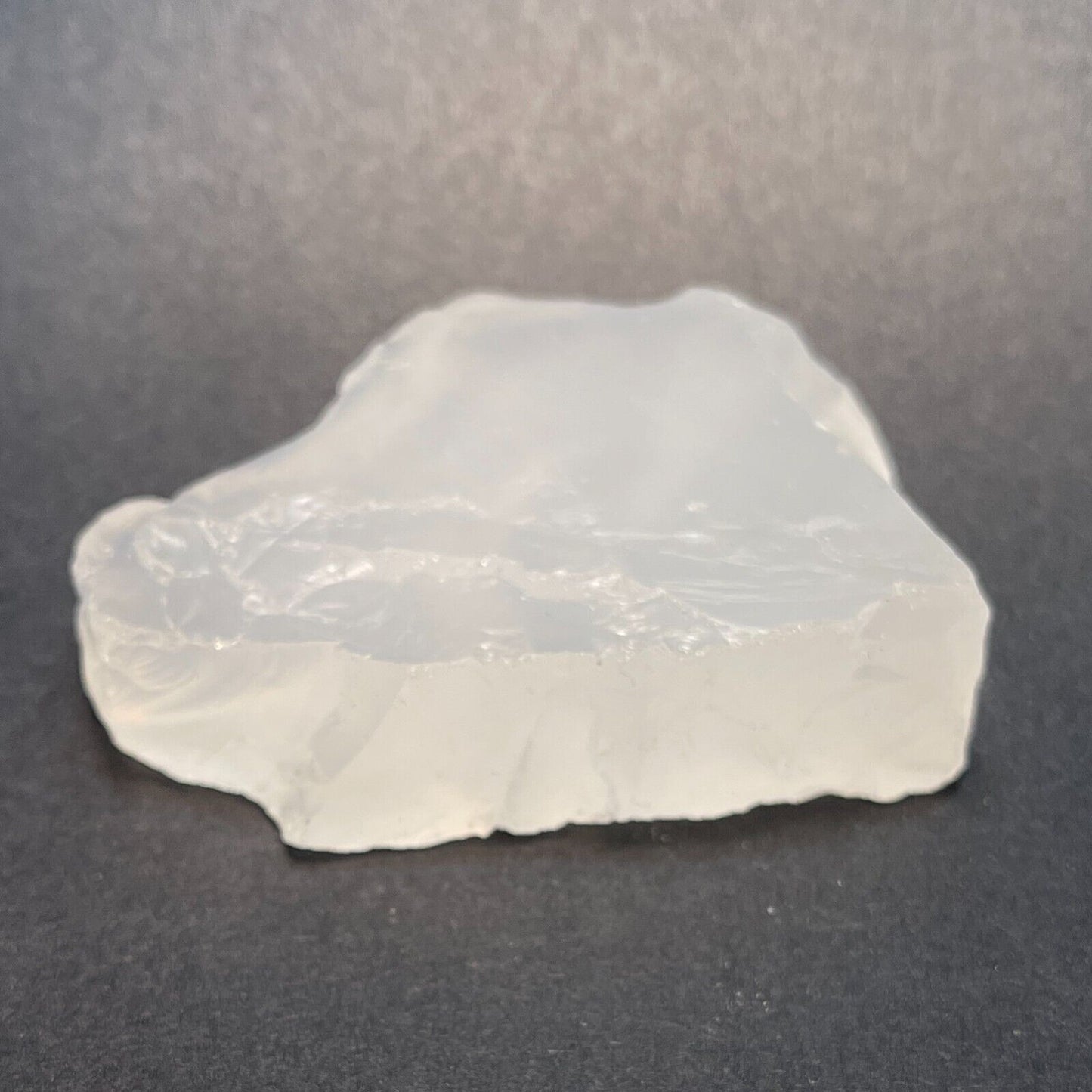 Natural Brazilian Translucent Quartz "Ghost Quartz" - 71x52x18mm 94.1gr