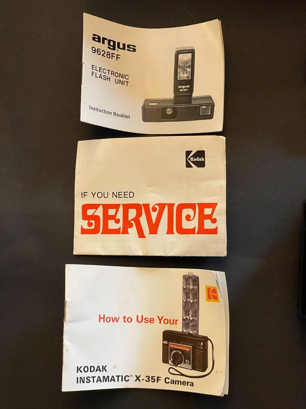 Kodak Instamatic X-35F Camera - Shutter Tested - With Carrying Case