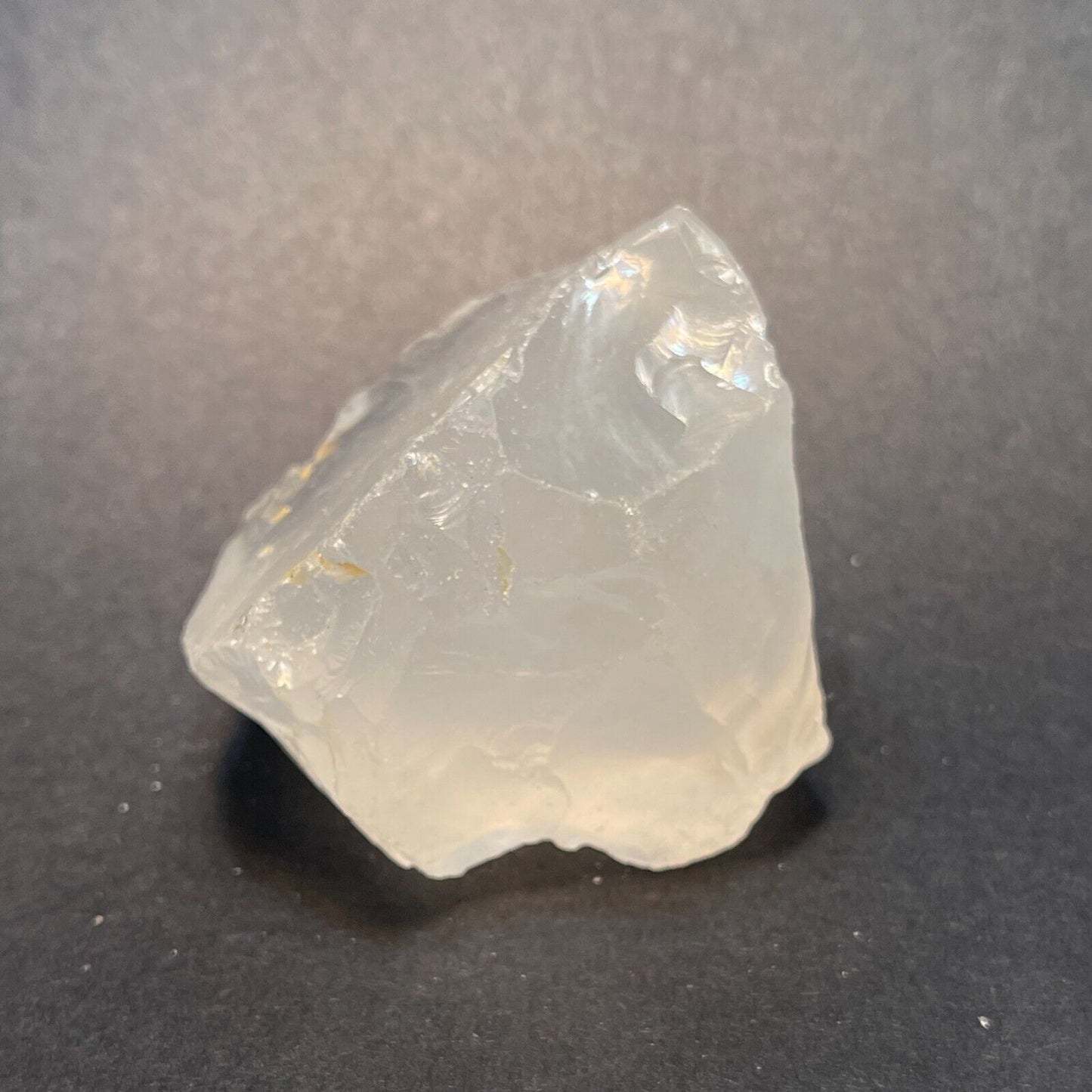 Natural Brazilian Translucent Quartz "Ghost Quartz" - 50x50x35mm 119.3gr