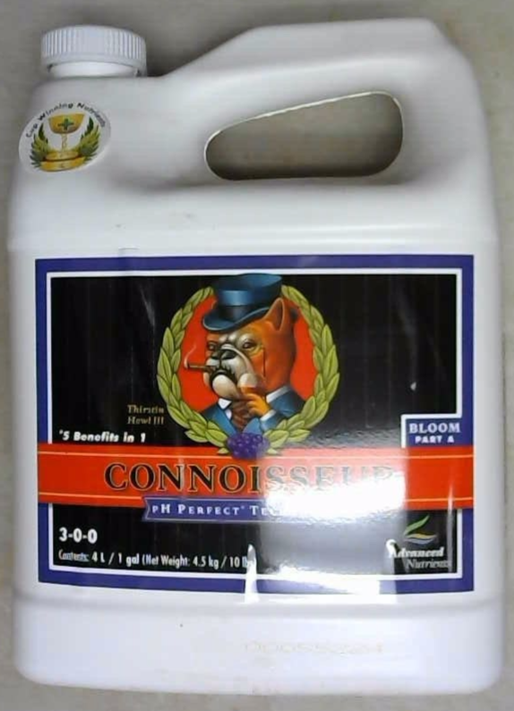 Advanced Nutrients 1660-15 pH Connoisseur Bloom Part A Plant Nutrient - 4L