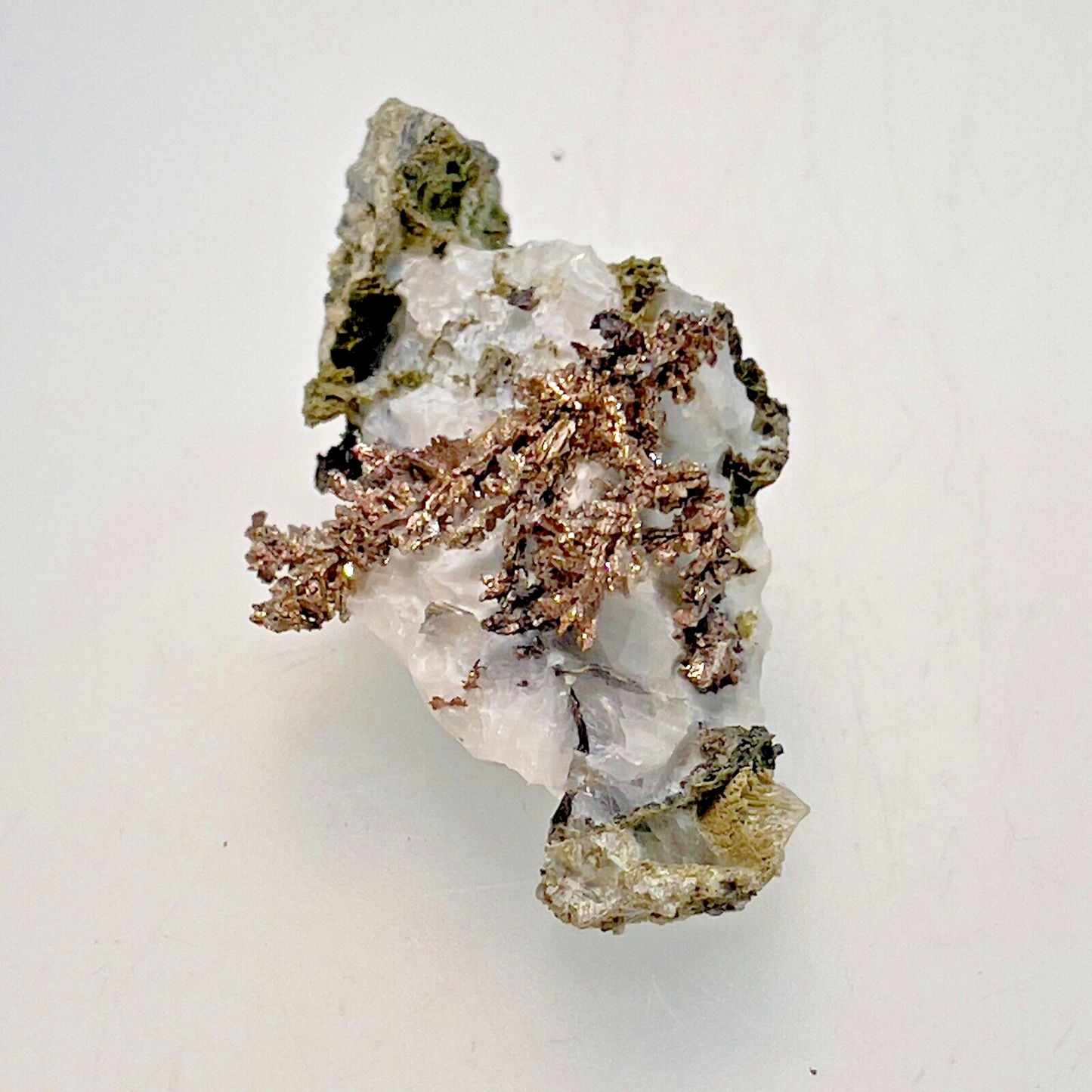 Natural Silver Crystal in Quartz from Morocco, 14gr. 47x26x16mm