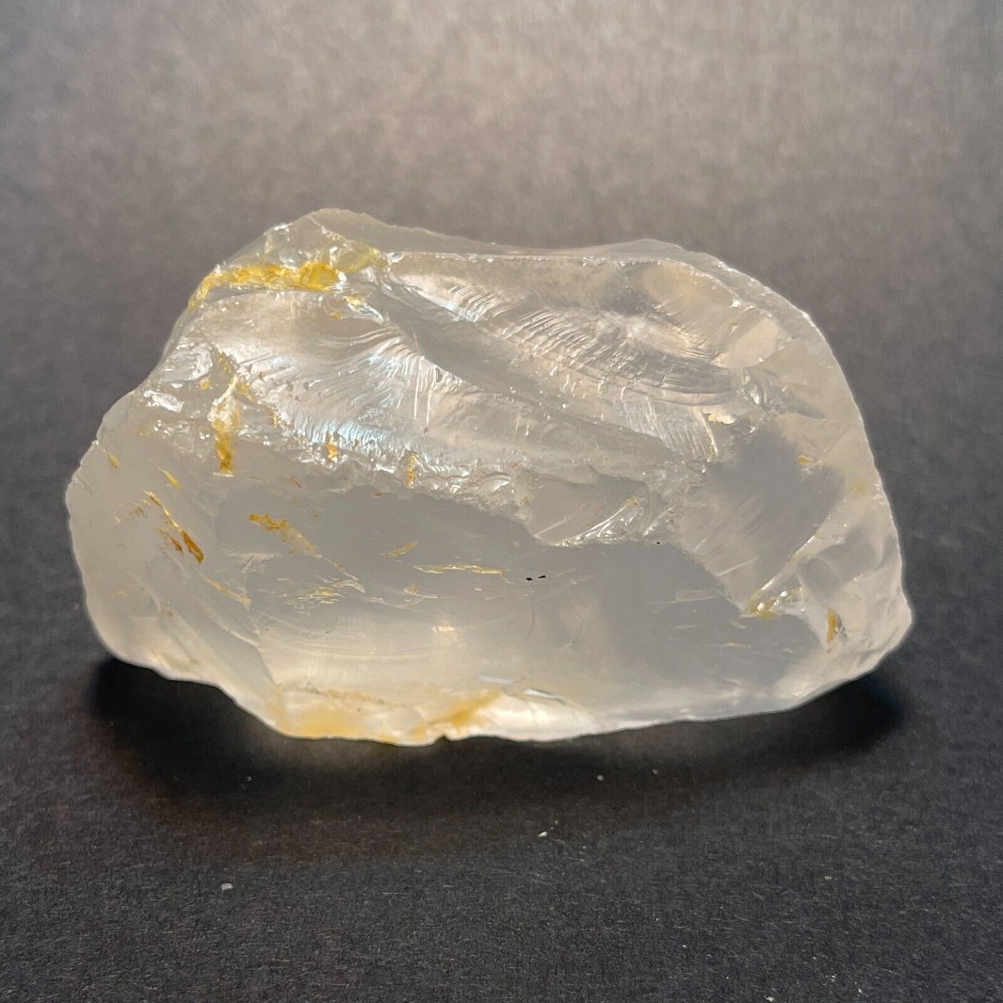 Natural Brazilian Translucent Quartz "Ghost Quartz" - 65x35x30mm 106.1gr