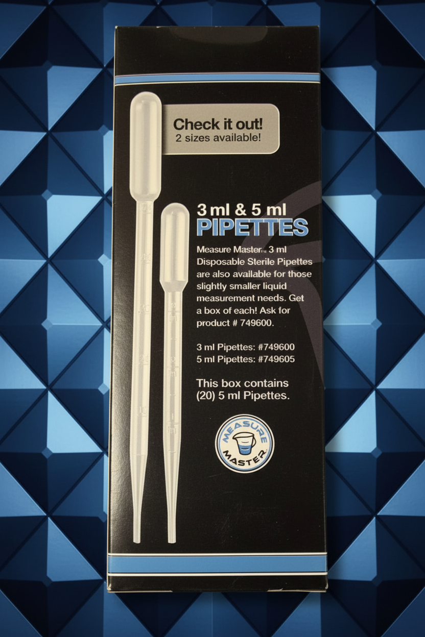20 pc. - 5 mL Pipettes - Measure Master