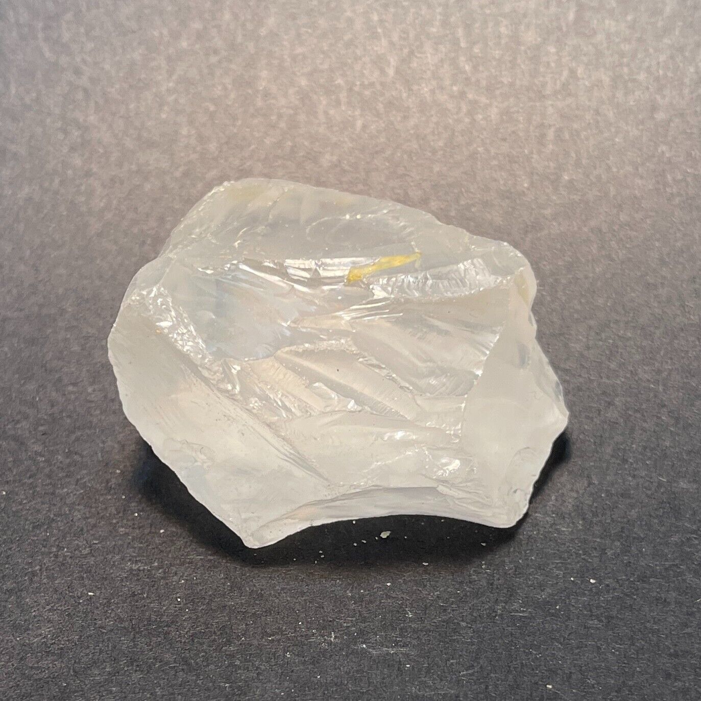 Natural Brazilian Translucent Quartz "Ghost Quartz" - 50x39x26mm 82.2gr