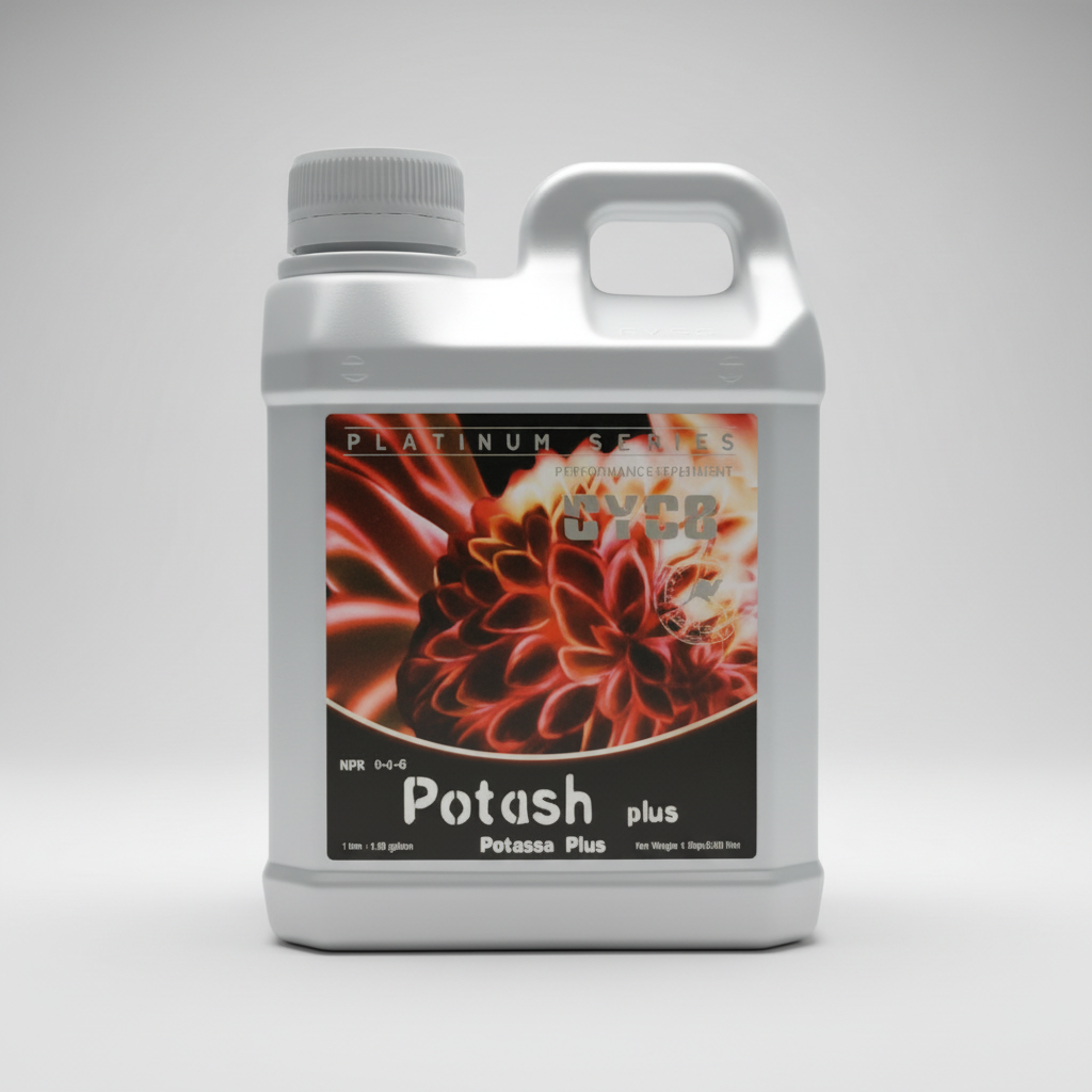 CLOSEOUT CYCO Potash Plus, Liquid Nutrient for Hydroponic Plants, 0-4-6, 1 Liter