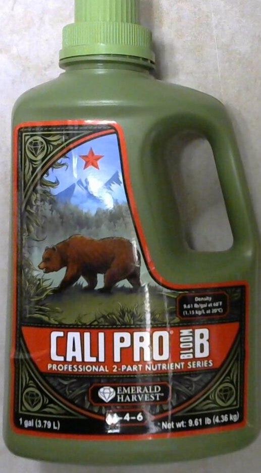 Emerald Harvest - Cali Pro Bloom - 2-Part Base Nutrient Bloom A & B
