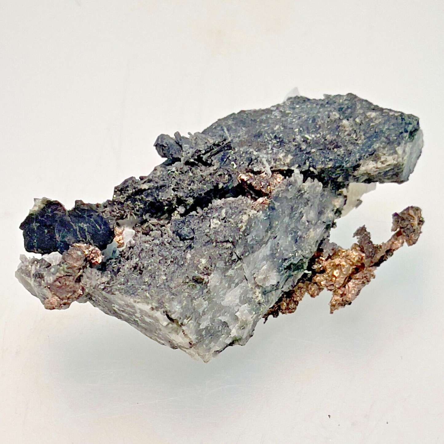 Natural Silver Crystal in Quartz from Morocco, 23.4gr. 50x27x20mm