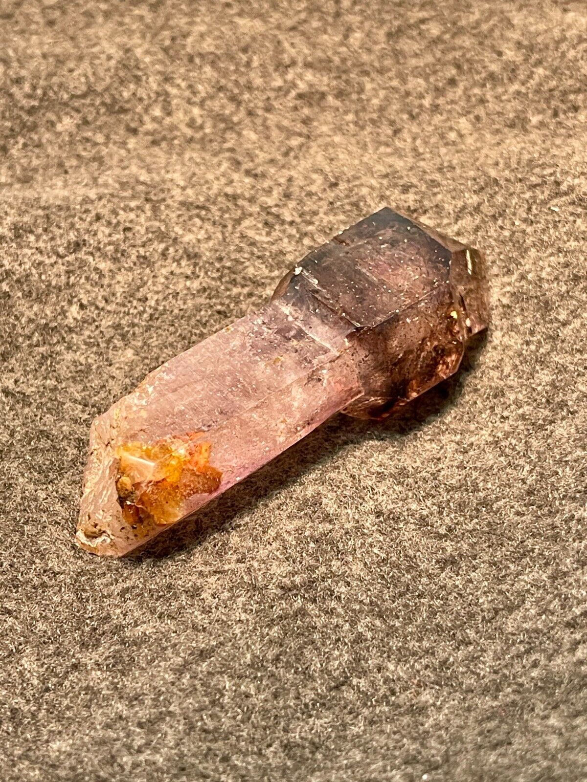 Natural Amethyst Sceptre Crystal Specimen, Narobi Kenya, 50.3gr, 74mm, RARE.