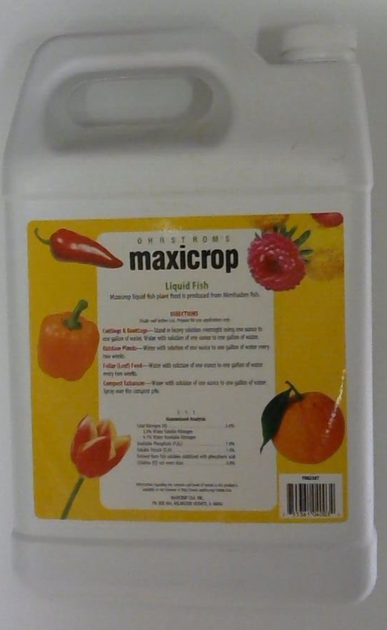 Maxicrop Liquid Fish 1 Gallon ( 3 - 1 - 1 )