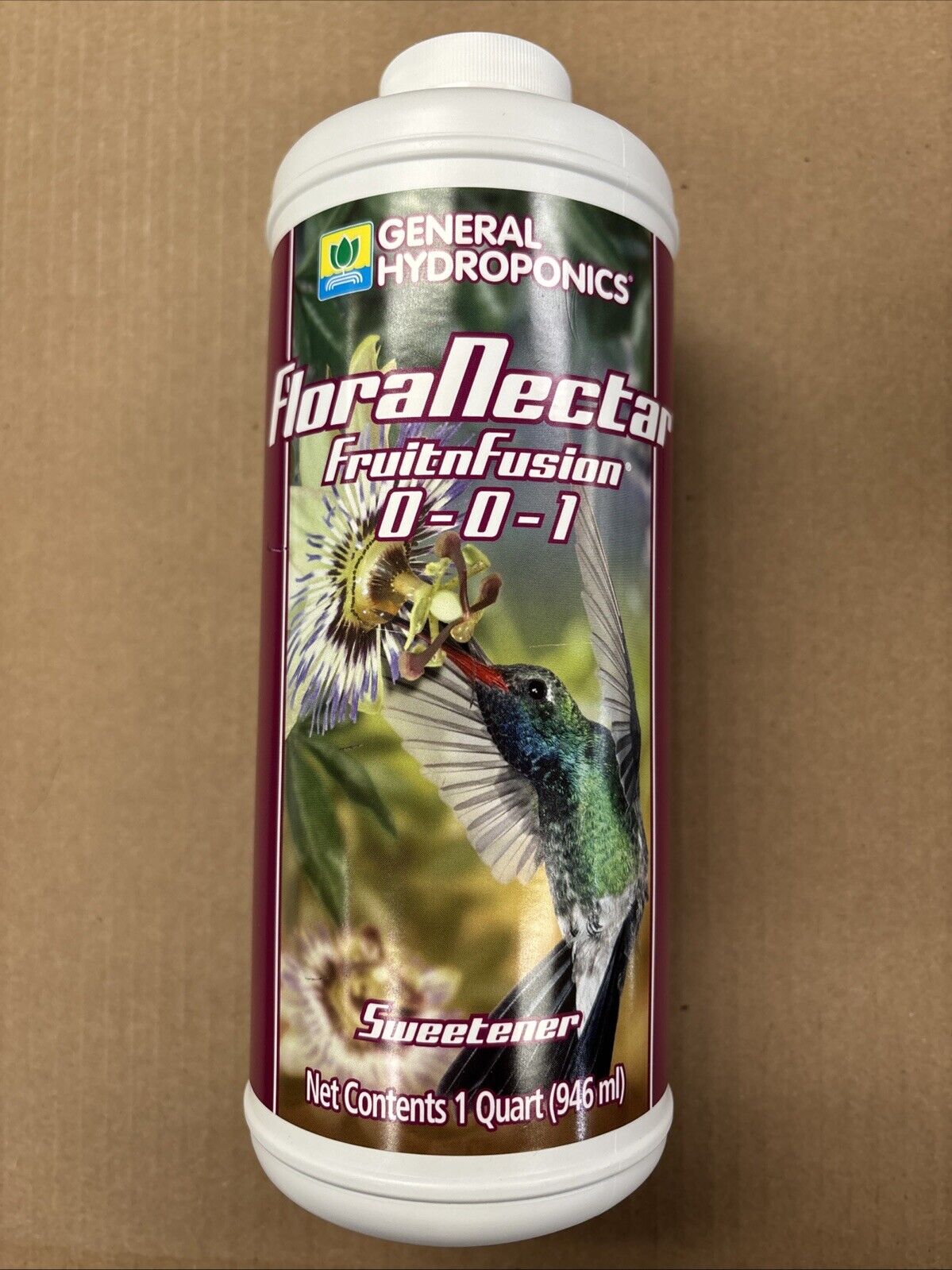 General Hydroponics FloraNectar Fruit-N-Fusion 1 Qt Flora Nectar Sweet ( 0-0-1 )