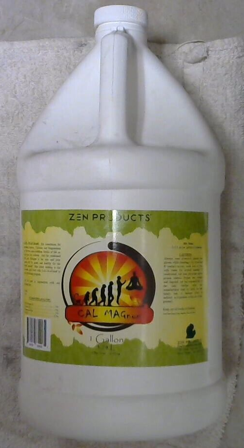 Zen Products CAL MAGnon 1 Gallon (Ca, Mg) NPK ( 1 - 0 - 0 )