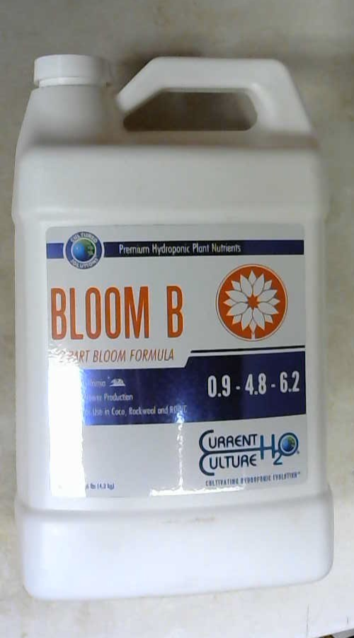 Current Culture, Bloom A & Bloom B, 1 Gallon Each
