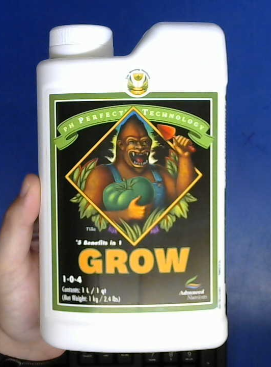 CLOSEOUT Advanced Nutrients - Grow - pH Perfect 3 Part - 1L
