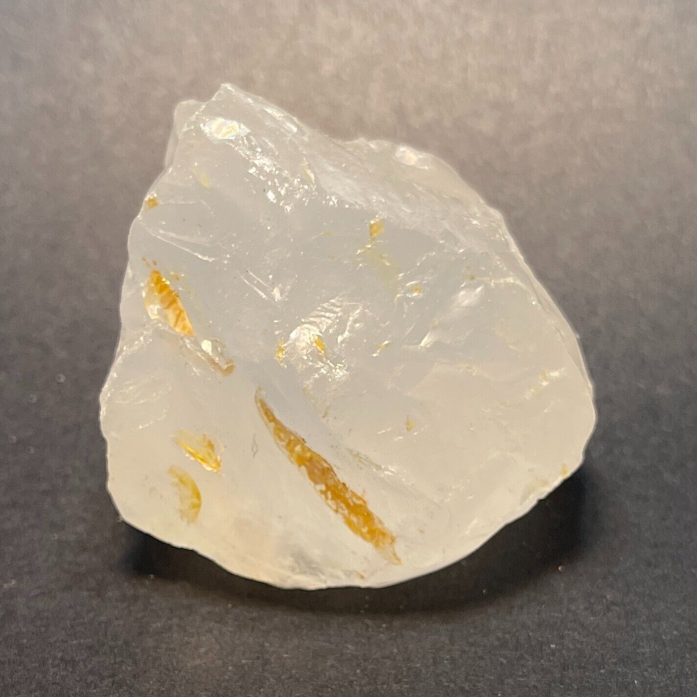 Natural Brazilian Translucent Quartz "Ghost Quartz" - 55x41x42mm 137.1gr