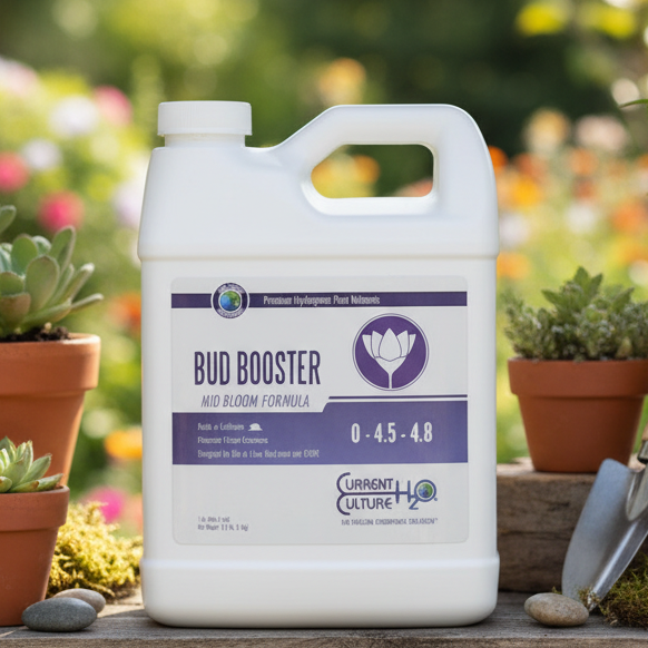 Current Culture Bud Booster Mid Bloom - 1 QT - Cultured Solutions Hydroponics!