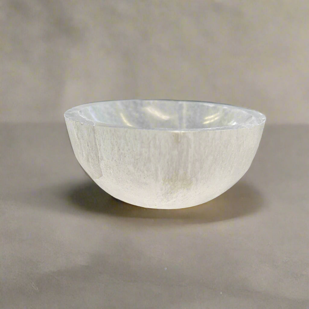 Moroccan Selenite Bowl - 3.5"