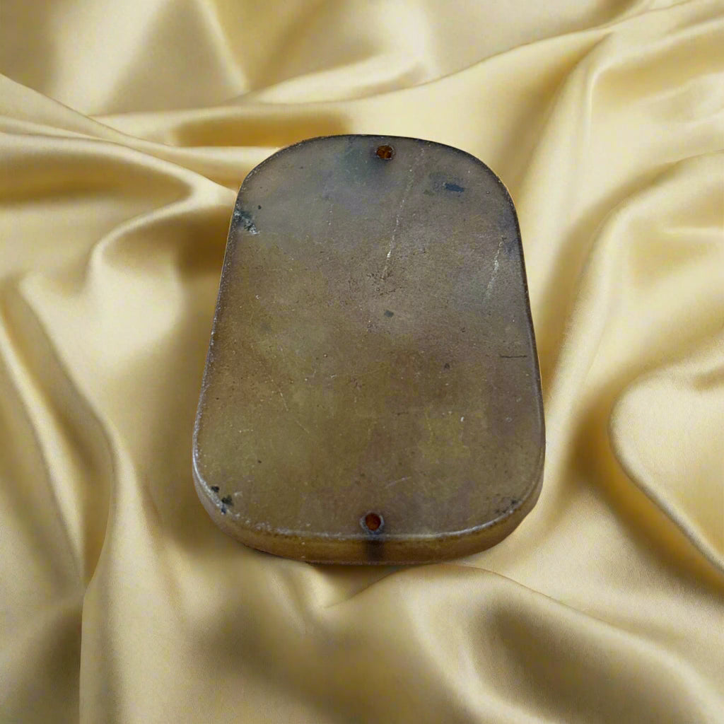 Light Brown Jade Dragon Charm, 29.75gr, 53x38x8mm