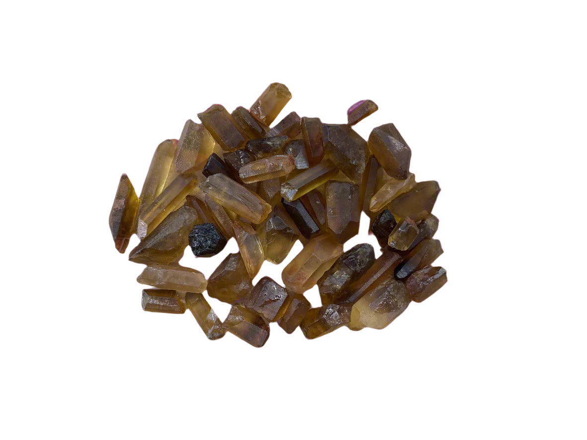 Medium to Dark Citrine 1 LB Bulk Bag for Lapidary Work & Stone Cutting