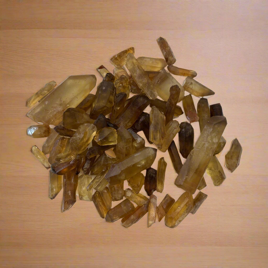 Bulk Citrine 502.8 Gr. For stone cutting - Tanzania