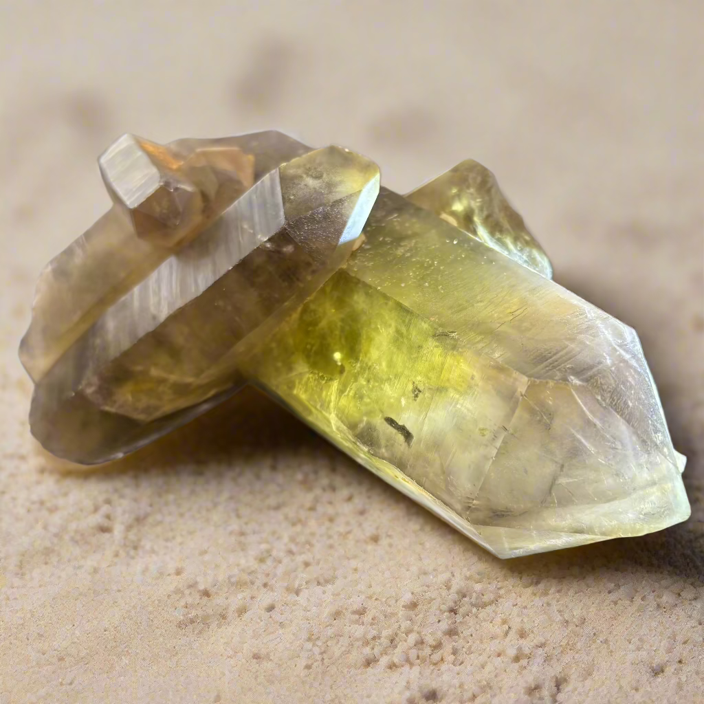 Smokey Quartz Specimen with phantoms, 457gr