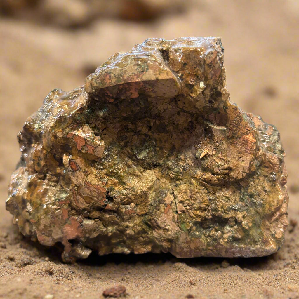 Polished Copper Ore, Keweenaw MI, 872gr.