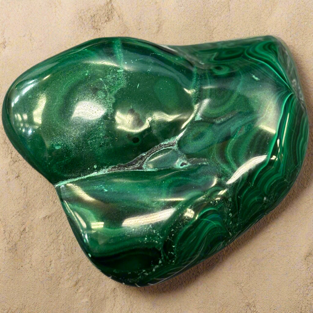 Malachite Specimen, Congo, 1.07lbs