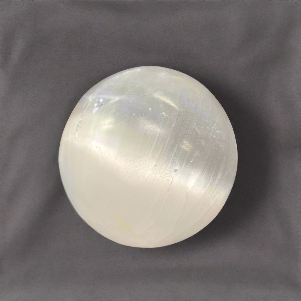 Moroccan Selenite Spheres 3" - 4"