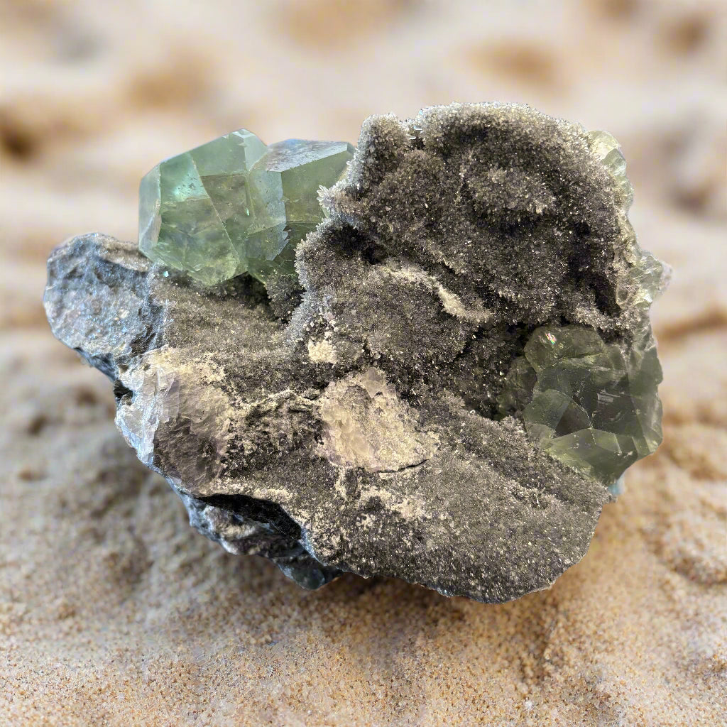 Dodecahedral Fluorite Specimen - 1715.1gr - Very Rare!