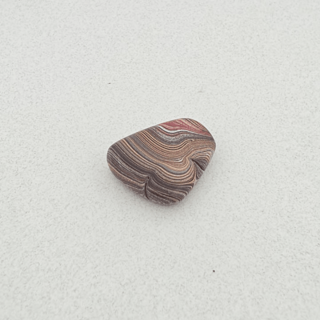 Corvettite Free From, 17.4ct, 27x23x7mm "Fordite" Bowling Green, KY, USA