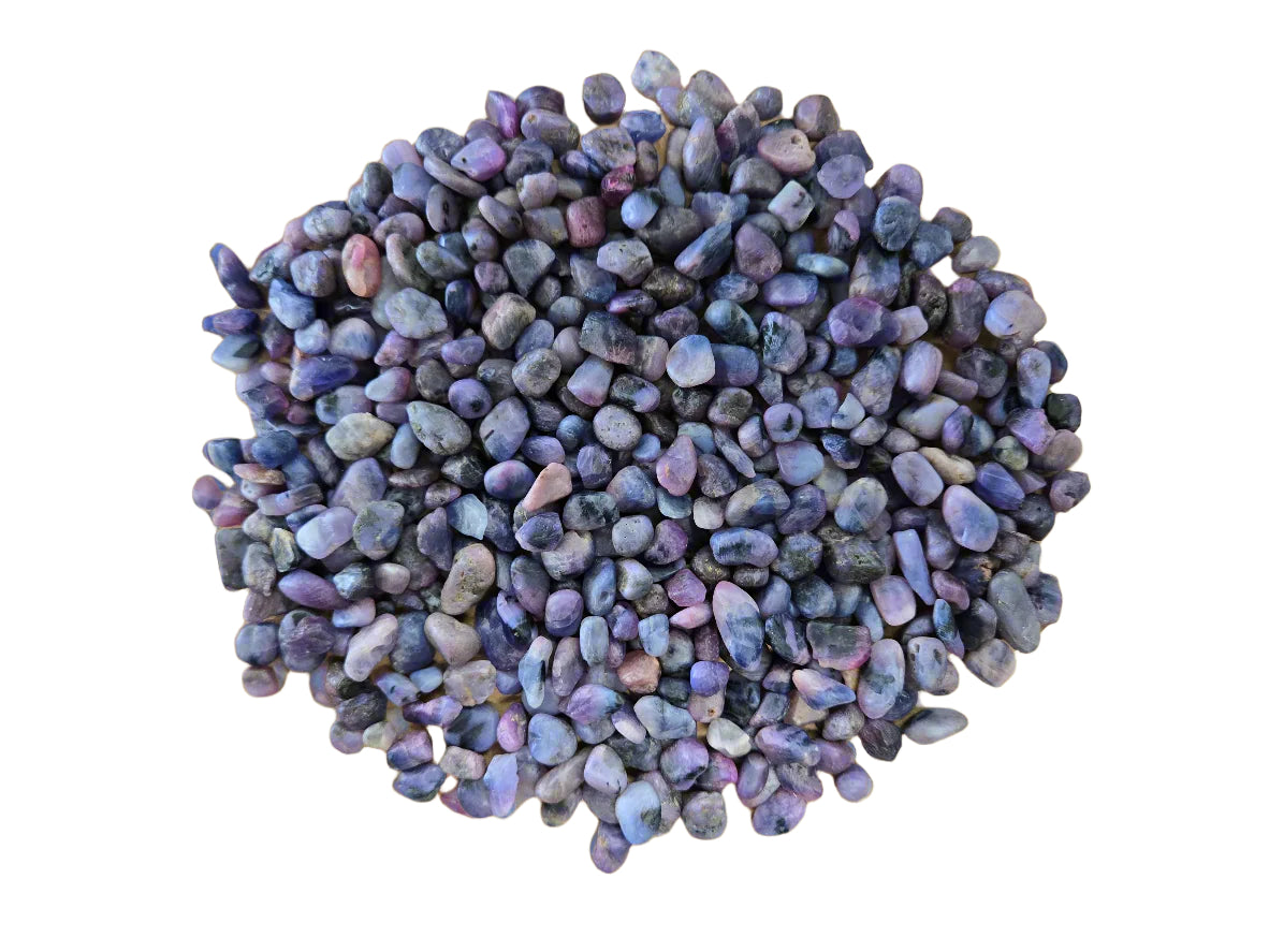 African Color Change Sapphire 1LB Bulk Bag for Lapidary Work & Gem Cutting