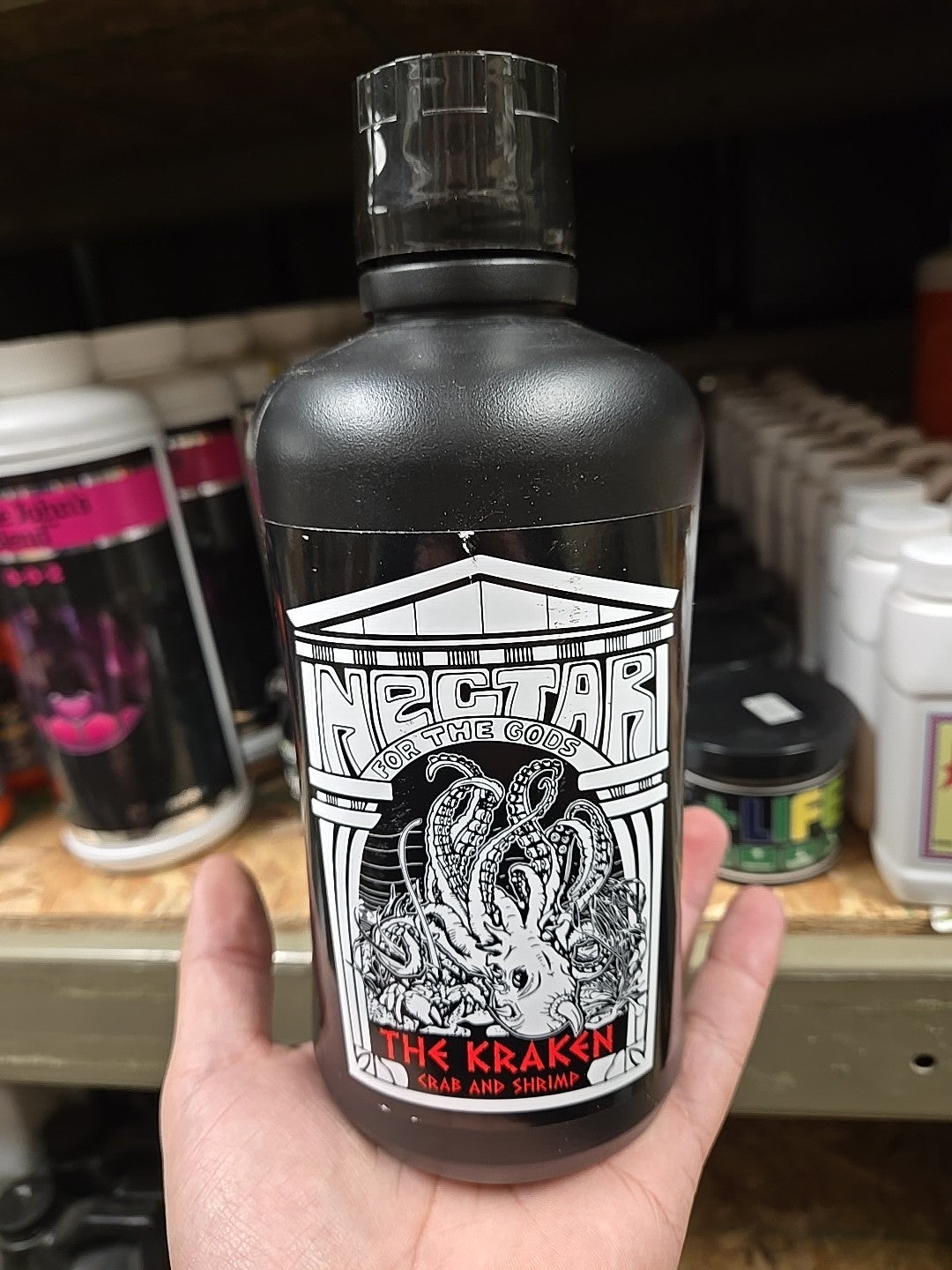 Nectar For The Gods, The Kraken, Crab & Shrimp ( 0-4-0 ) 32 oz