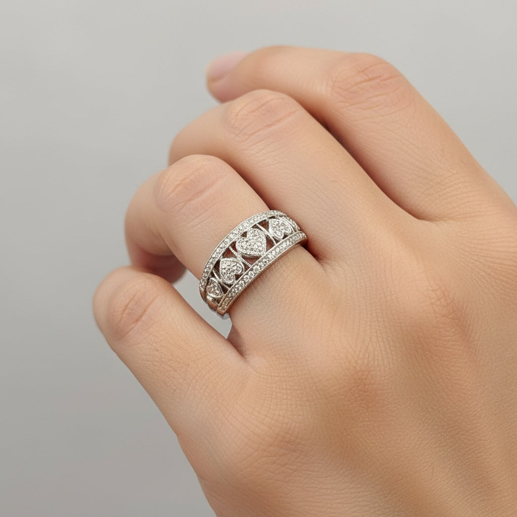 10k Diamond Ring, 2.91gr