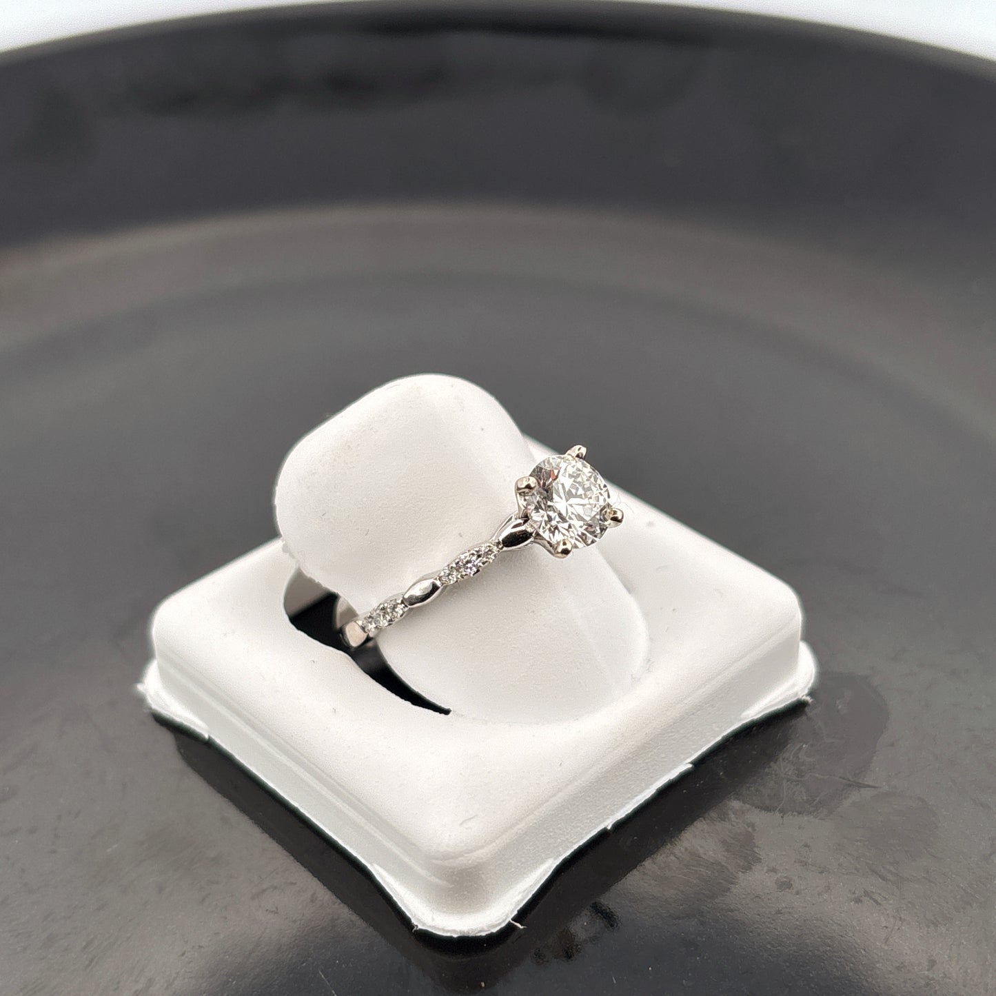 14k Valina Diamond Ring, 1.11cttw, GH, SI, 3.13gr