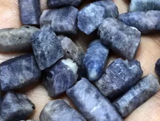 What is Blue Corundum and how does it form? What are the industrial uses of Corundum?