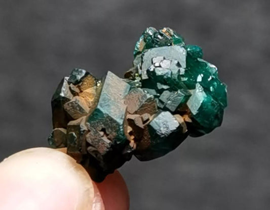 Ever Heard of Green Dioptase Emerandine Gem Clusters from the Congo?