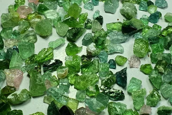 Ever seen this Beautiful Multi Color transparent Tourmaline rough? It's found in Afghanistan mines. Would you like to learn more even how it forms?