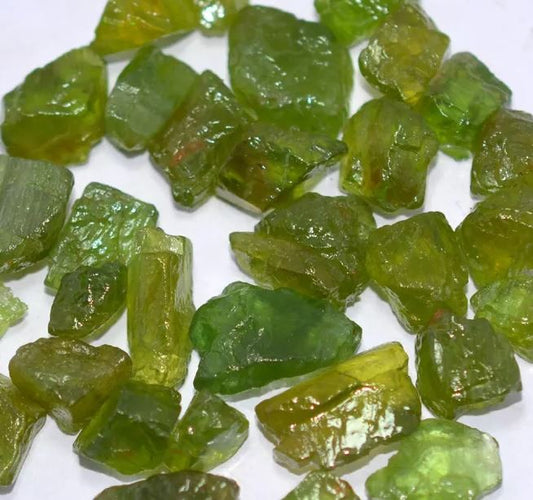 Lets learn about the formation and history of Olivine Green Mali Garnet Crystals from Pakistan!